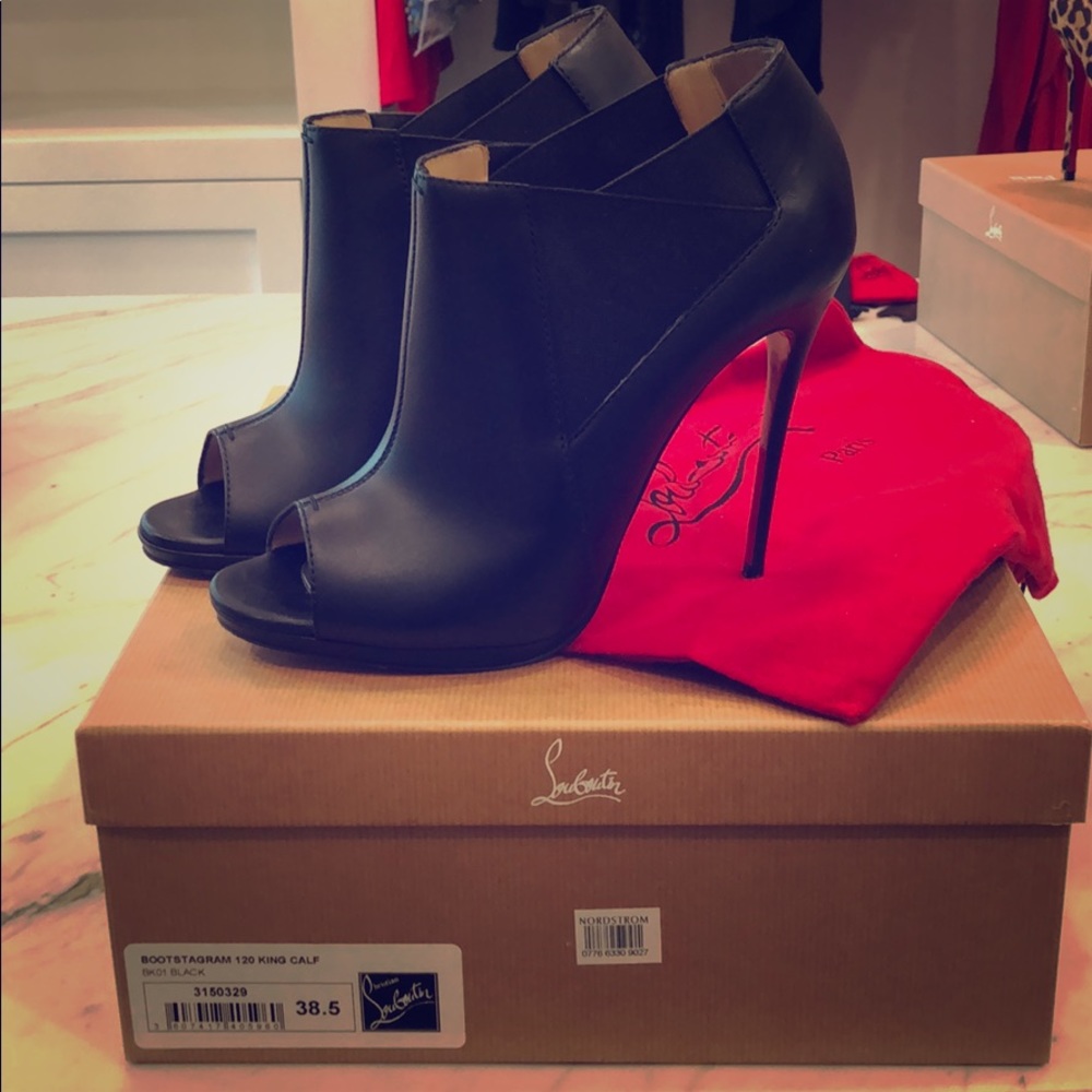Christian louboutin bootstagram 120 king calf 38.5